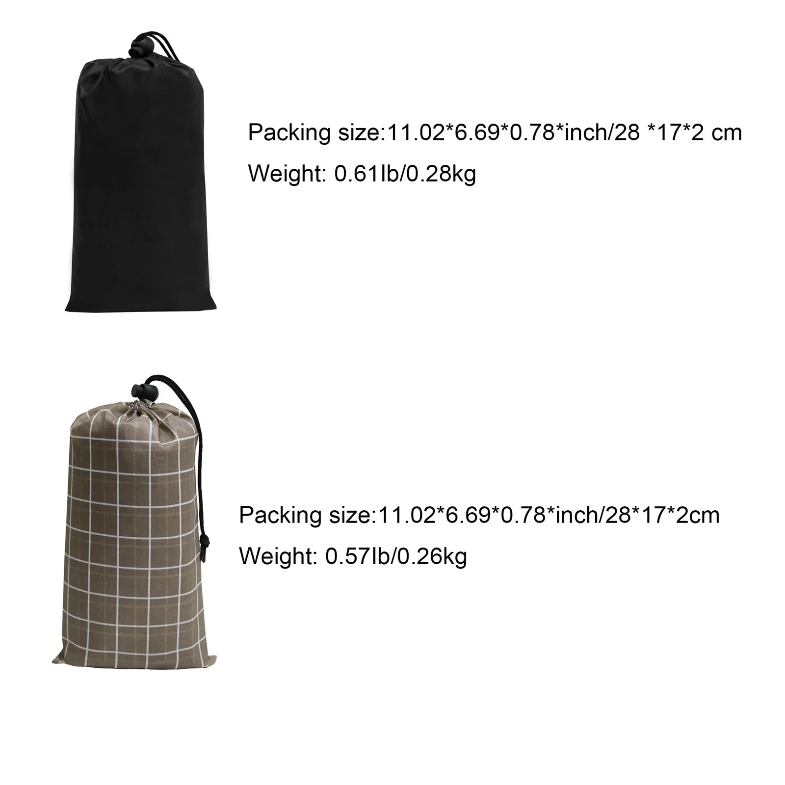 Cubierta de rejilla para le&ntilde;a a prueba de polvo y humedad, cubierta de limpieza impermeable para jard&iacute;n, lluvia y nieve, 55x55x89cm-2