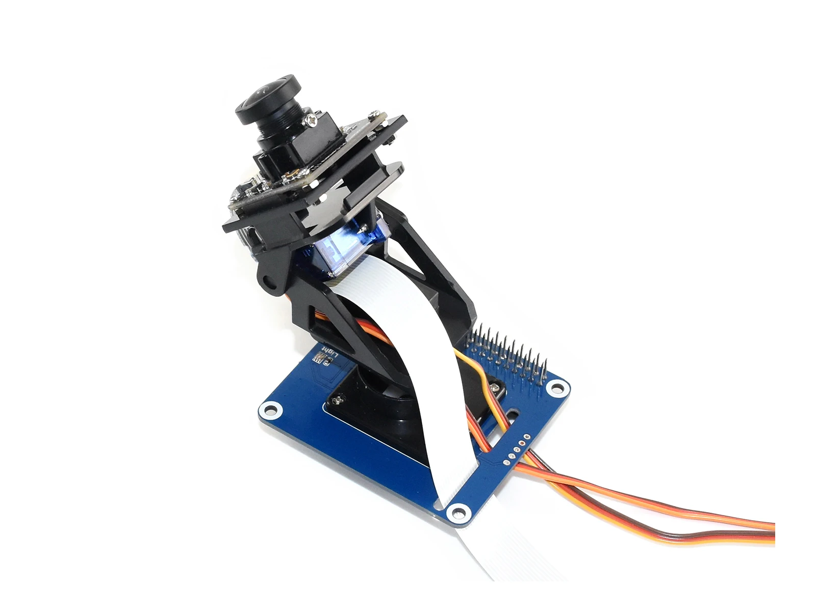 Плата Waveshare 2 DOF для панорамирования и наклона Raspberry Pi интерфейс I2C с датчиком