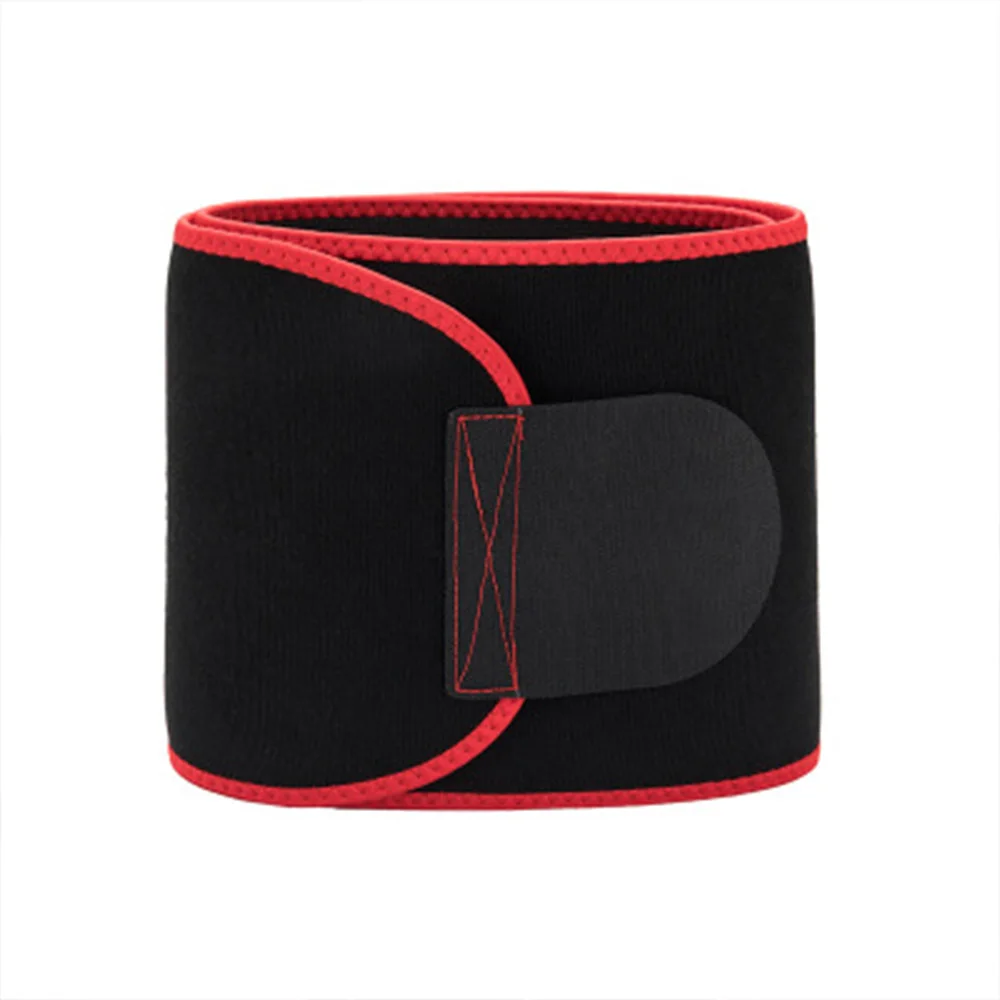 

Adjustable Sweat Belt Neoprene Waist Trimmer Back Posture Support Slimming Stomach Tnmmy Wrap for Men Women