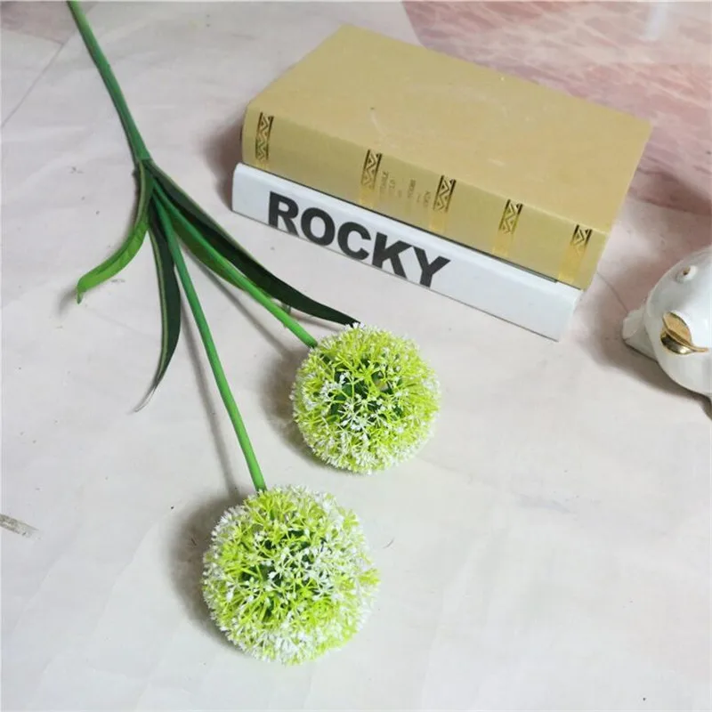 Искусственные Одуванчики 10 шт. (2 головки/шт.) длина 39 37 дюйма имитация шара