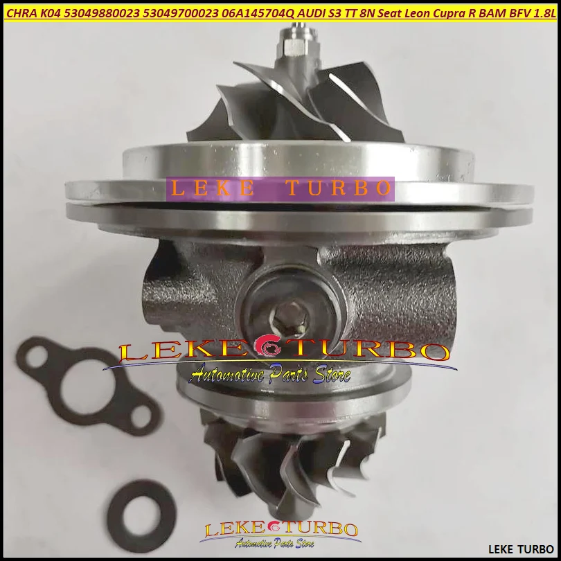 Картридж турбины CHRA Core K04 023 53049880023 53049700023 06A145704Q для AUDI S3 TT 8N Seat Leon 1 8 T Cupra R BAM BFV 1.8L |