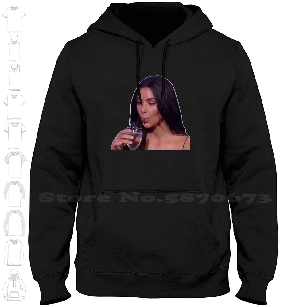 Уличная спортивная толстовка с капюшоном Ким К Кардашьян хлоу Хло |