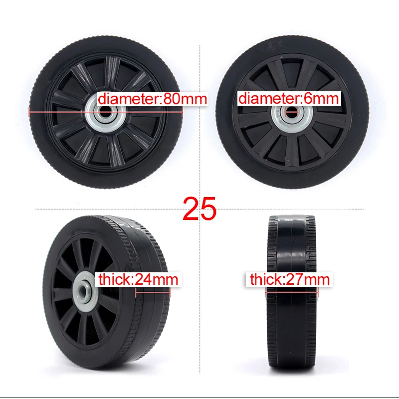 25 2 шт./компл. чемодан на колесах Чемодан аксессуары для замены колеса оси Делюкс инструмент для ремонта ролики сумки с винтовым зажимом аксессуары - Цвет: 25