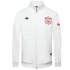 Мужская теплая ветровка с воротником-стойкой, на осеньзиму