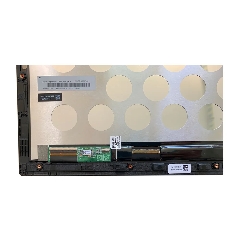 01aw893 01aw894 for thinkpad x1 tablet 3rd gen 20kj 20kk 30002000 40pin glossy lcd touch assemblies lg lp130qp1 spa1 lpm130m364 free global shipping