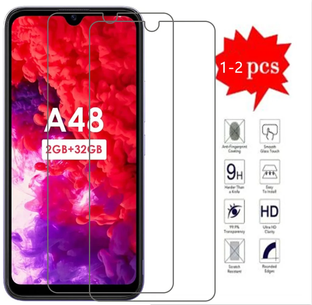 9H 2.5D для Itel A48 закаленное стекло Защитное Защитная пленка экрана чехол