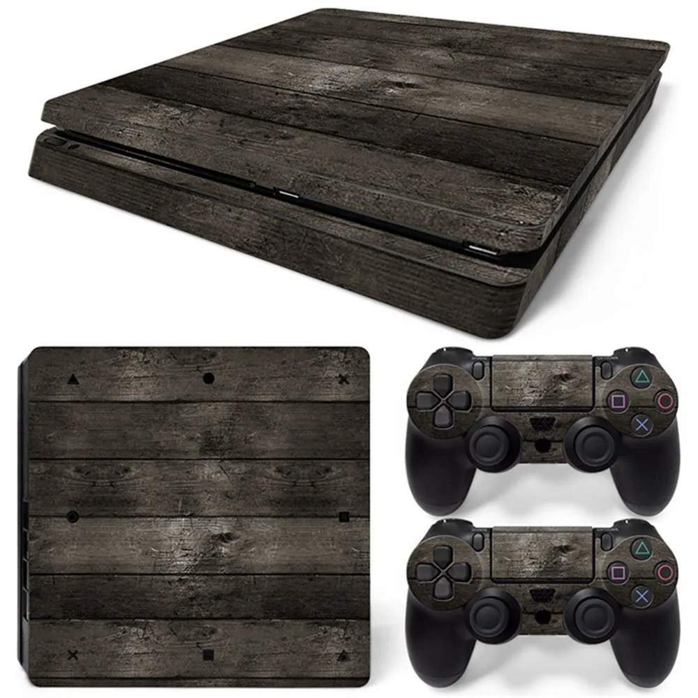Для PS4 slim Skin дизайнерская наклейка для PlayStation 4 SLIM System plus Two (2) наклейки контроллер