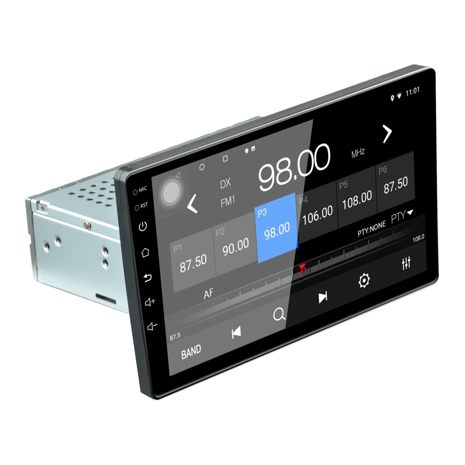 Ips экран " /10" Android 8,1 Восьмиядерный ram 2G Универсальный 1din Автомобильный мультимедийный плеер 2.5D 1024x600 gps RDS FM радио-зеркальная связь