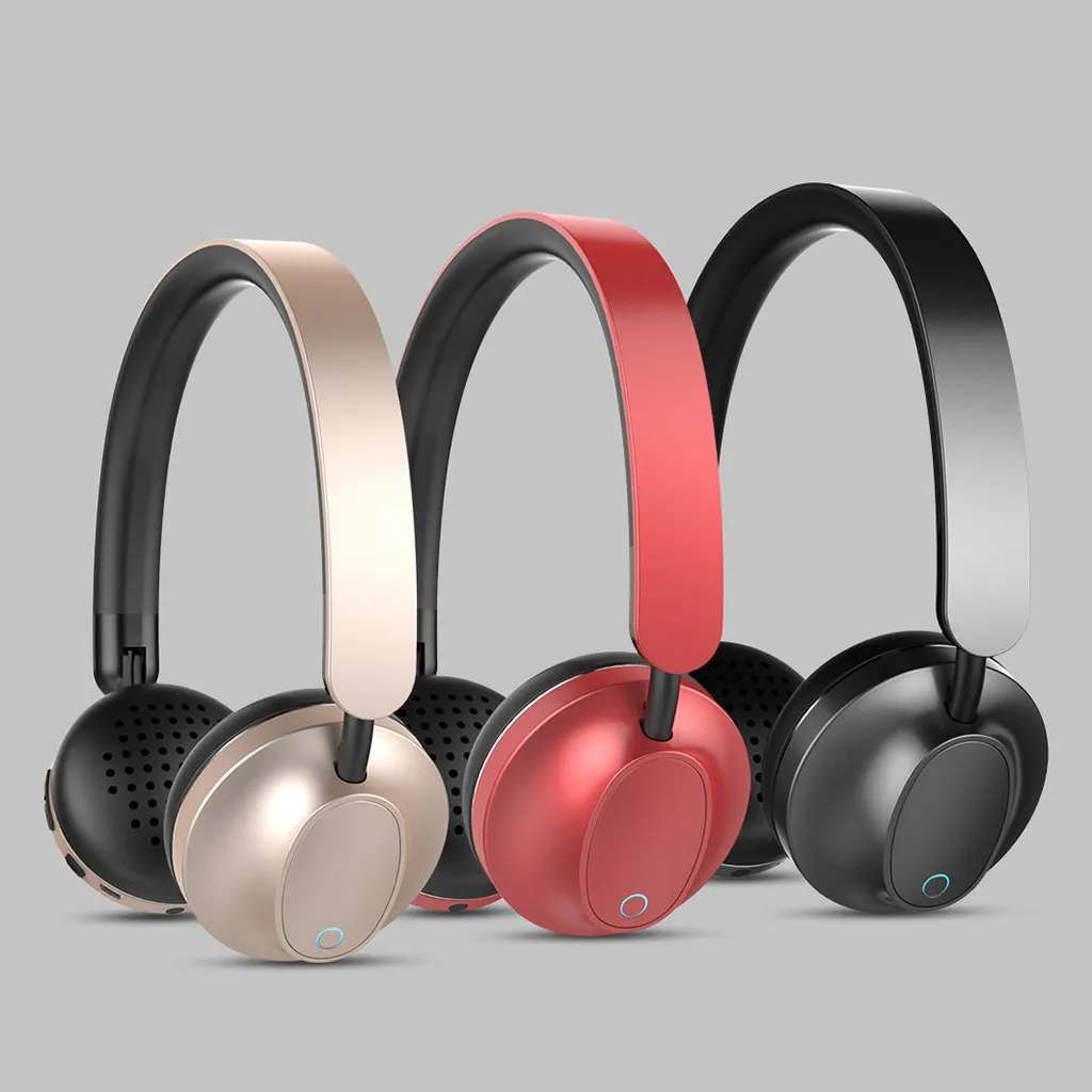 Mosunx Беспроводная bluetooth-гарнитура, активная шумоподавление, Бас-гарнитура, встроенный громкой связи высококачественный микрофон