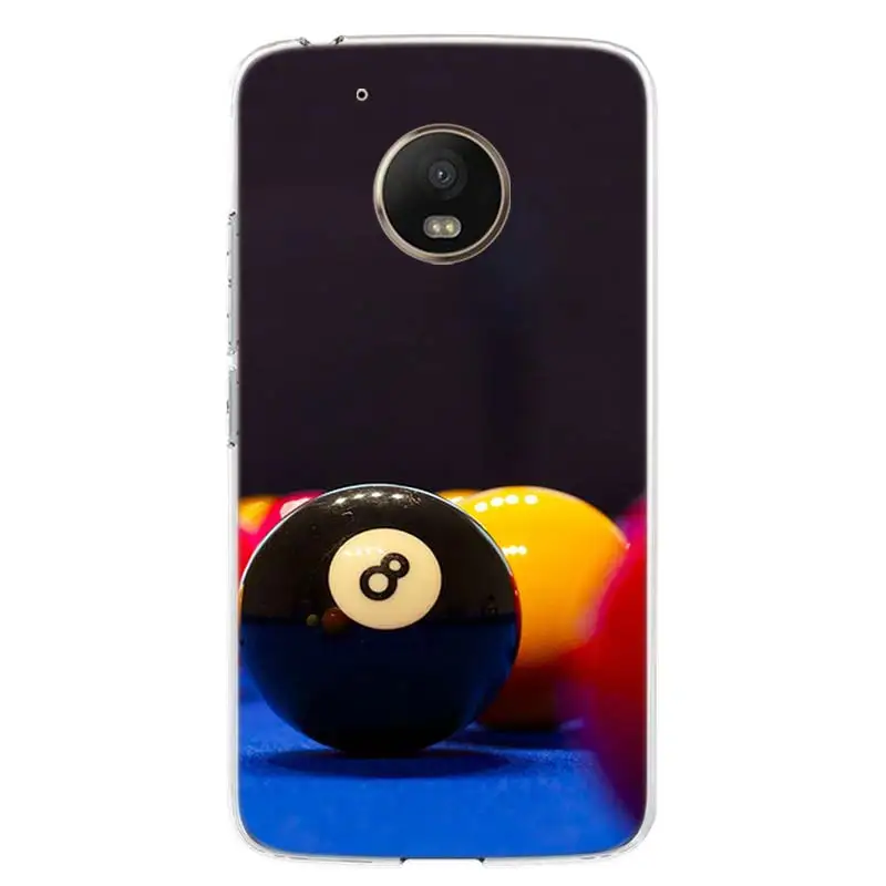 Чехол для телефона с изображением бильярда Motorola Moto G9 G8 G7 G6 G5S E6 E5 Power Plus Play One Action Macro
