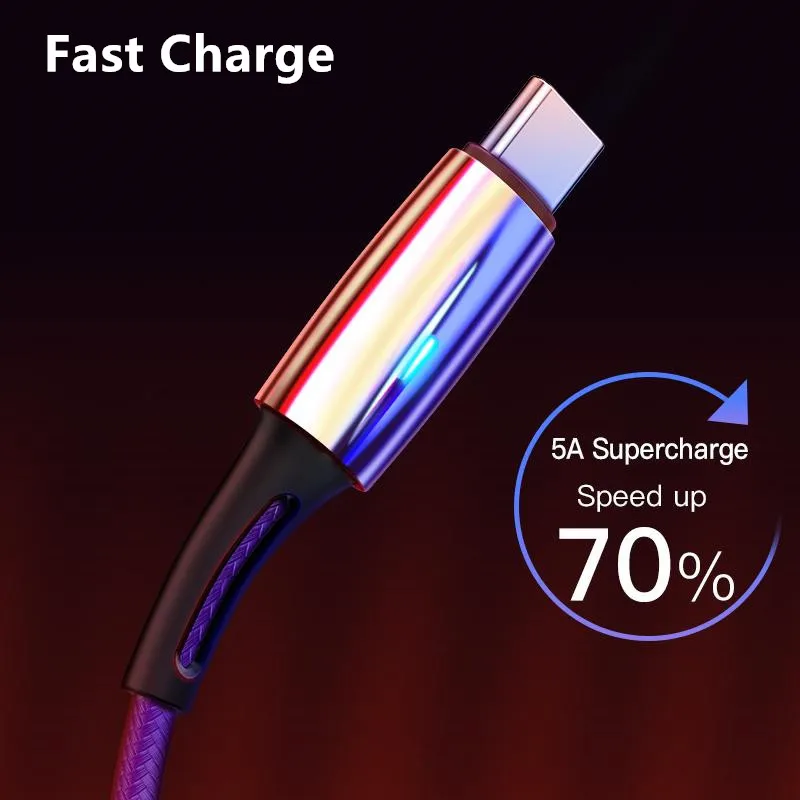 Тип C USB кабель для зарядного устройства для samsung Galaxy S10 5G S10e S9 S8 Plus Note 10 9 8 A20 A30 A40 A50 A60 A70 A80 M20 M30 A6S A8S A9 Pro