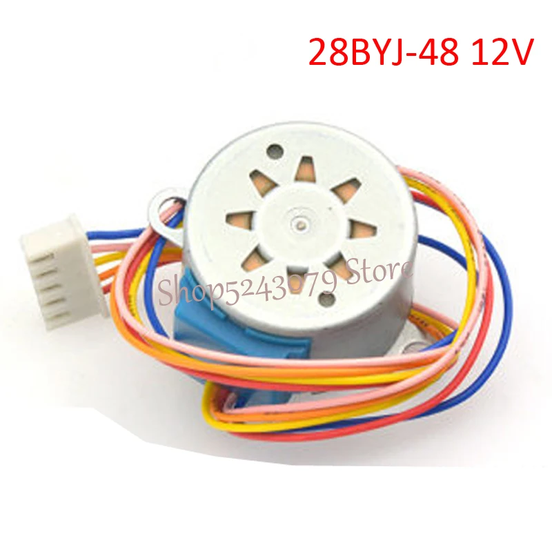 28BYJ 48 DC 5V/12V уменьшения шаг Шестерни шаговый двигатель 4 этап 28byj 28byj48 для Diy