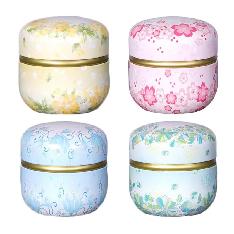 1 шт. мини коробка для хранения чая кофе конфет подсвечник круглый чехол