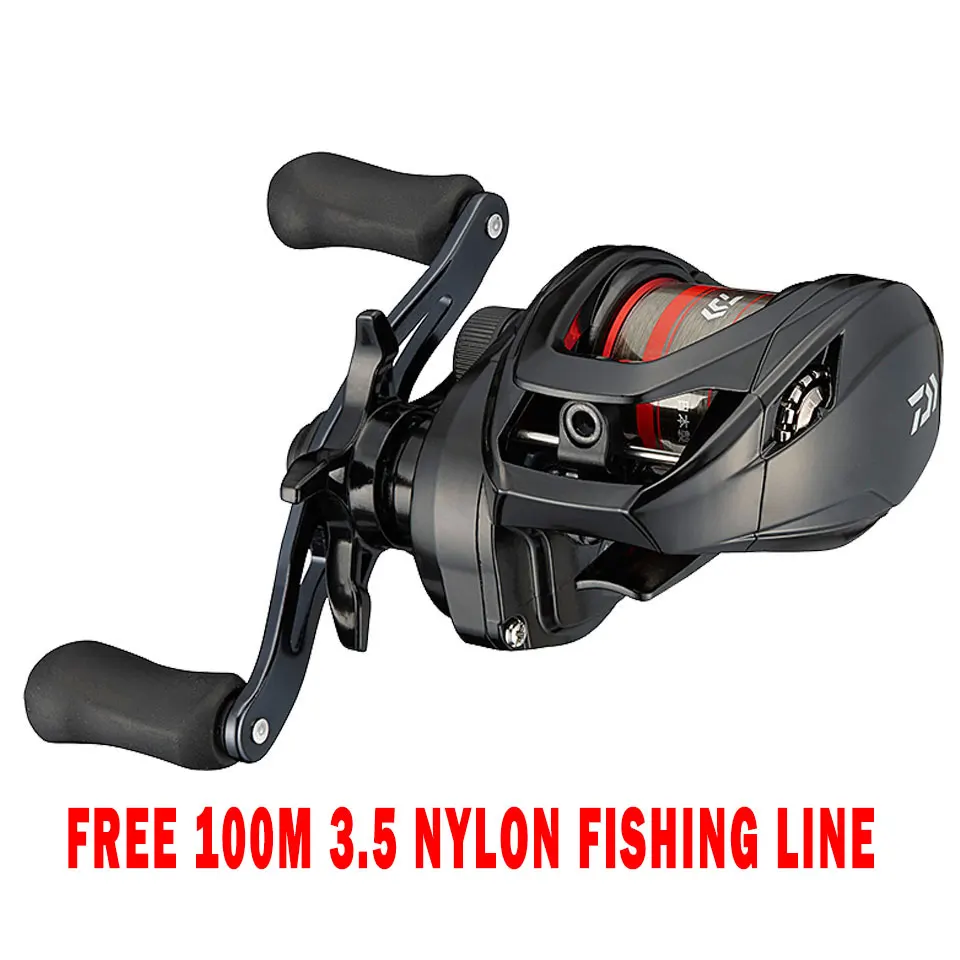 Новинка 2021 рыболовная катушка DAIWA PR100 для заброса приманки 3 + 1 шарикоподшипник