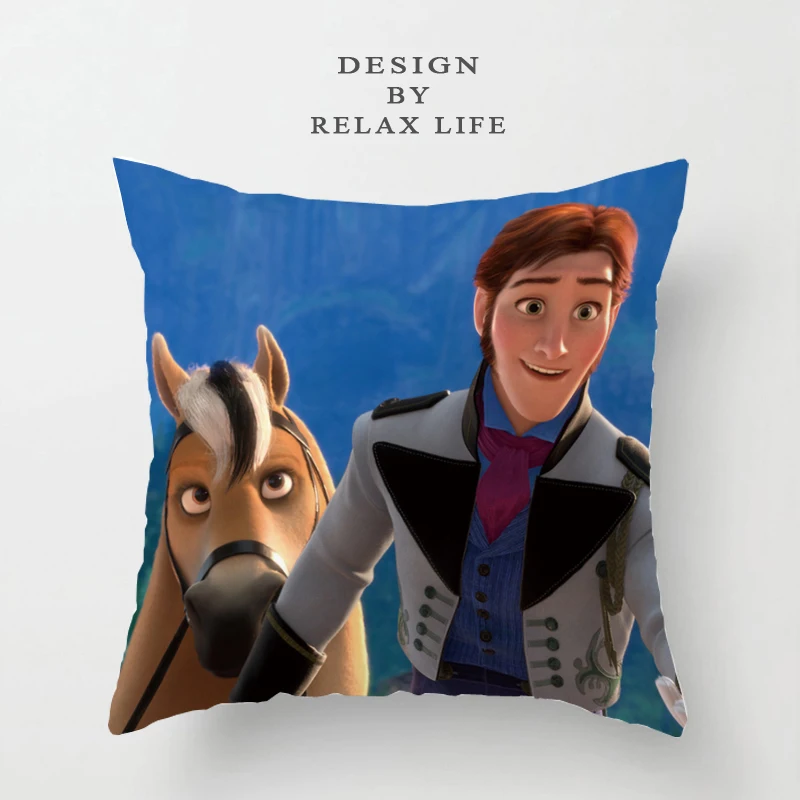 Чехол для подушки из мультфильма Disney Холодное сердце 2 коллекция Эльзы и Анны