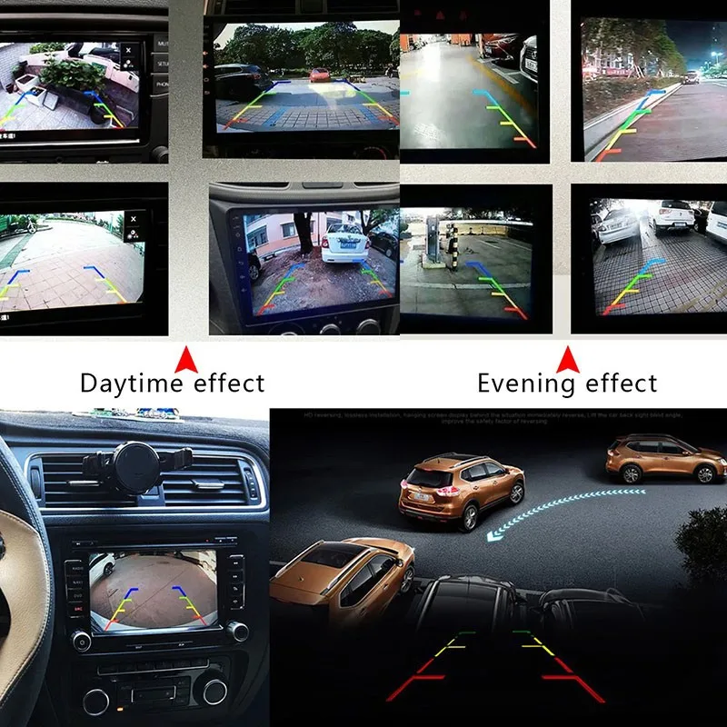 HD Автомобильная камера заднего вида 4 LED Night Vision Reversing Auto Parking Monitor CCD | Автомобили и