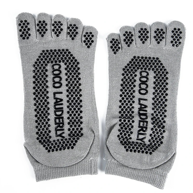 

Yoga Socks Set Fitness Sports Dance Ballet Yoga Socks Gloves Socks Set Non-slip Dispensed Sports Socks Gym Five Toe Sport Socks