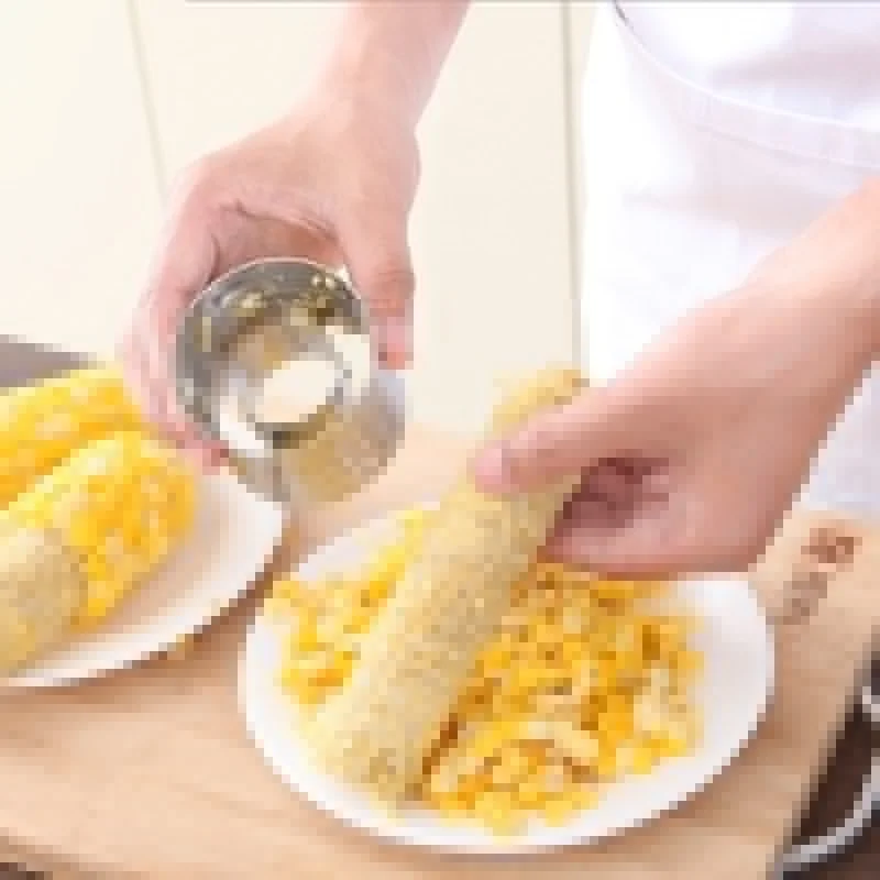

1pcs 304 stainless steel corn peeler rotating corn artifact creative corn peeling knife kitchen tools vegetable and fruit peeler