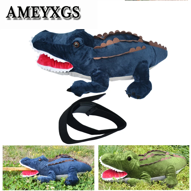 Крокодиловый креативный мультяшный колчан для стрельбы из лука держатель стрел