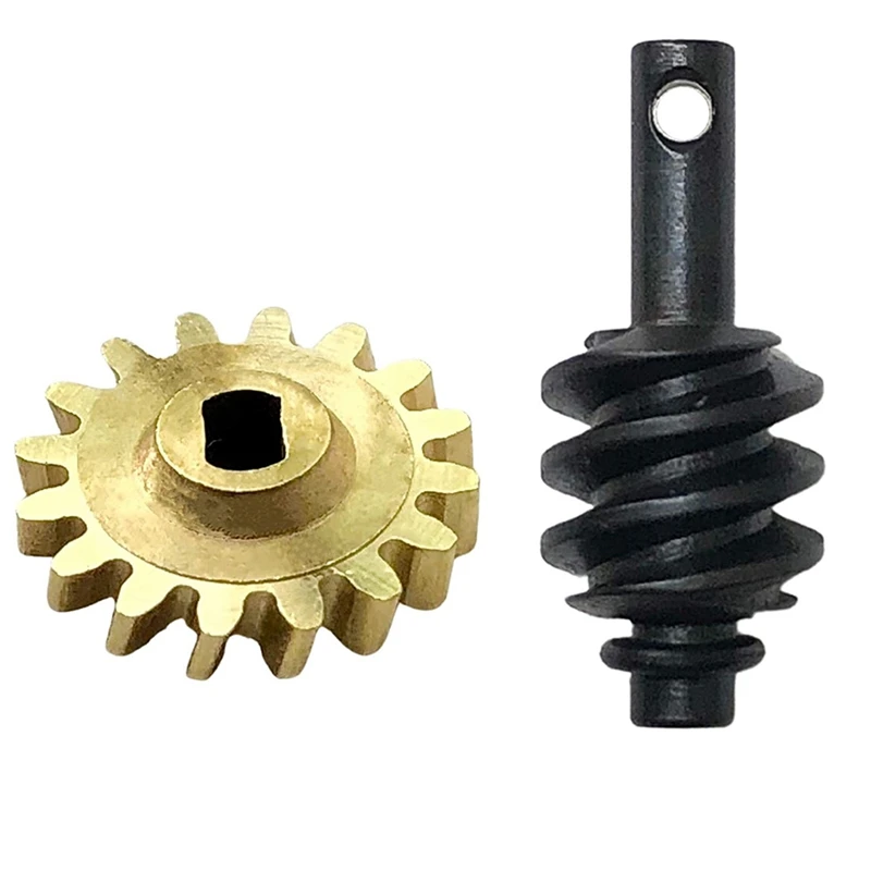 

Steel Brass Front Rear Axle Gears Overdrive Differential Gears for Axial SCX24 90081 1/24 RC Crawler Car Upgrade Parts