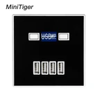 Сетевое зарядное устройство Minitiger с 4 USB-портами, 4 а, евровилка