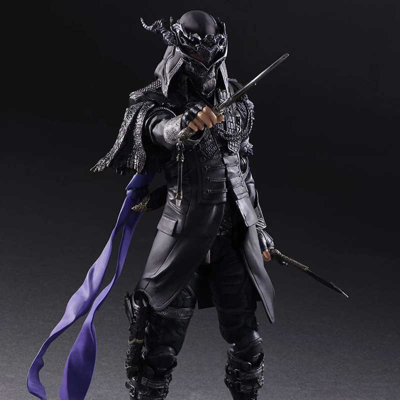 27 см Play Arts KAI Final Fantasy 7 Vincent Valentine Joint подвижная ПВХ фигурка модель игрушки