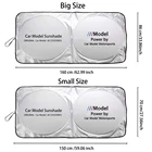 Защита от солнца на лобовое стекло для BMW X1 X2 X3 X4 X5 X6 I8 1 2 3 4 5