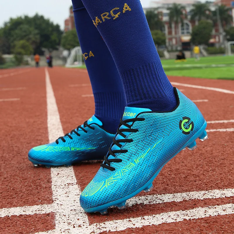 Soccer Shoes Outdoor Men Boys Football Boots Kids Cleats Training Sport Sneakers Size 32-45 Futsal Shoe |