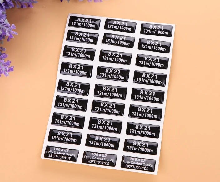 Рекламные дешевые пользовательские водонепроницаемые наклейки из толстой