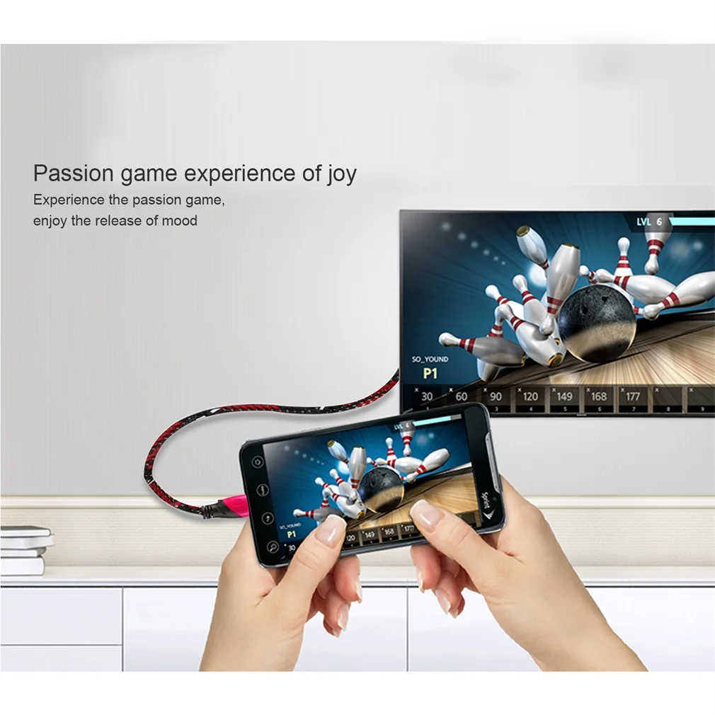 Высокоскоростной 8 метров/26 футов красный + черный HDMI 4K x 2K кабель высокой четкости