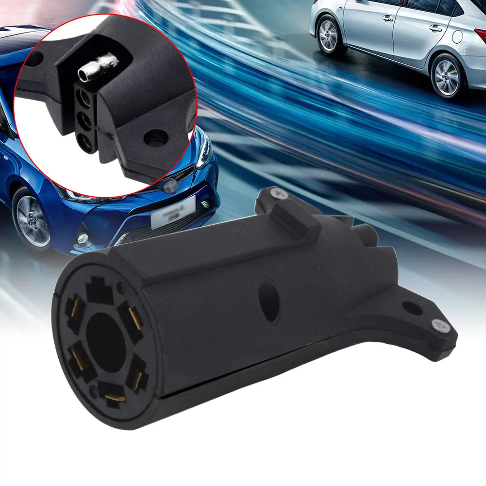 1x 4-контактный переходник для сигнала 12 В со штекером автоматической замены США |
