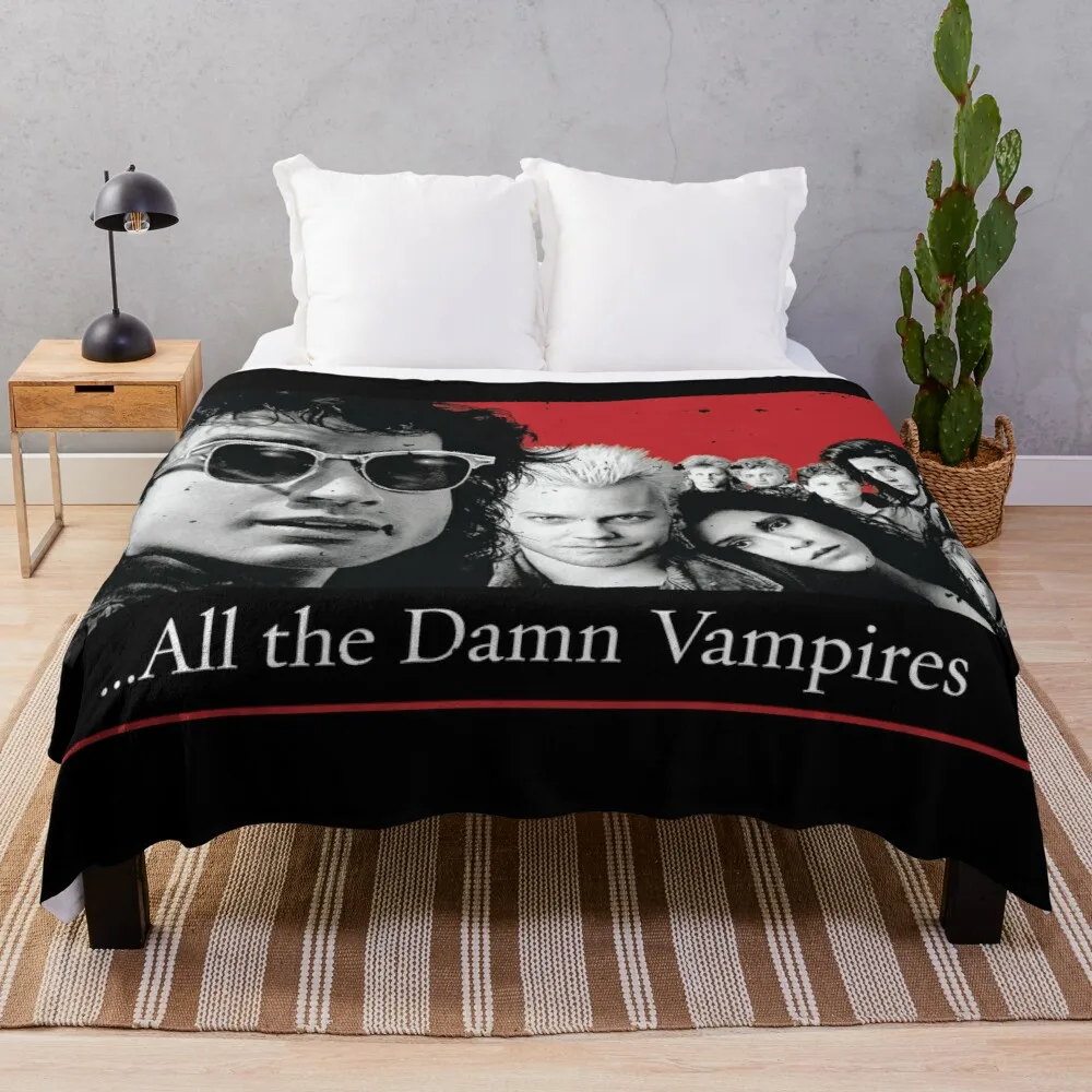 

The Lost Boys Soft Blanket Sublimation Covered Blanket Bedding Flannel for Children and Adult Bedrooms Decor