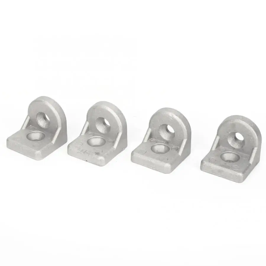 10 шт. алюминиевый прямоугольный кронштейн L форма Угловой шарнир крепеж 3030 для