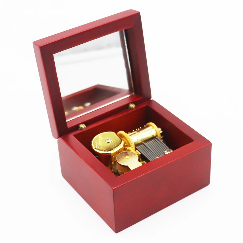 Exquisite Wooden Music Box Tune of Castle in the Sky Gift For Christmas/Birthday/Valentine's day | Дом и сад