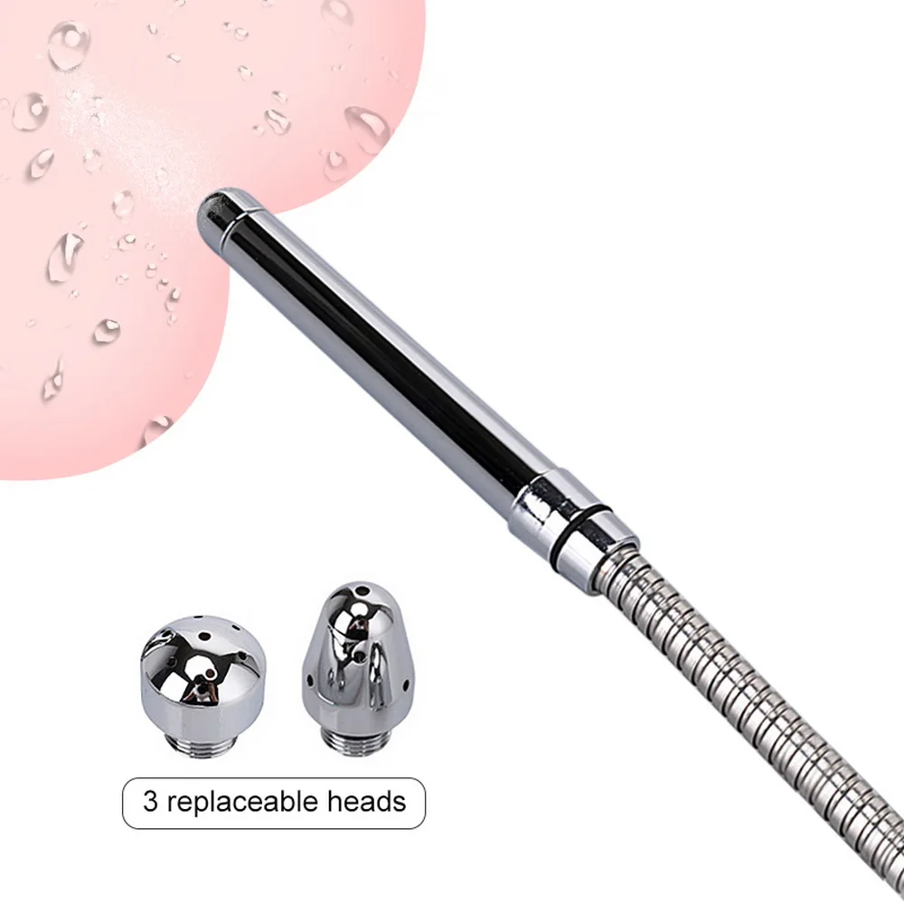 Алюминиевый сплав Анальный Душ очистка клизмент с 3 вида стилей затычка для