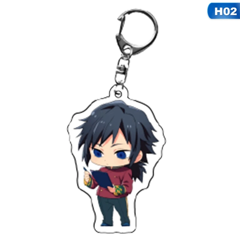 

Demon Slayer Anime Acrylic Keychain Pendant Cartoon Image Cute Keychain Men's And Women's Portable Keychain Gift