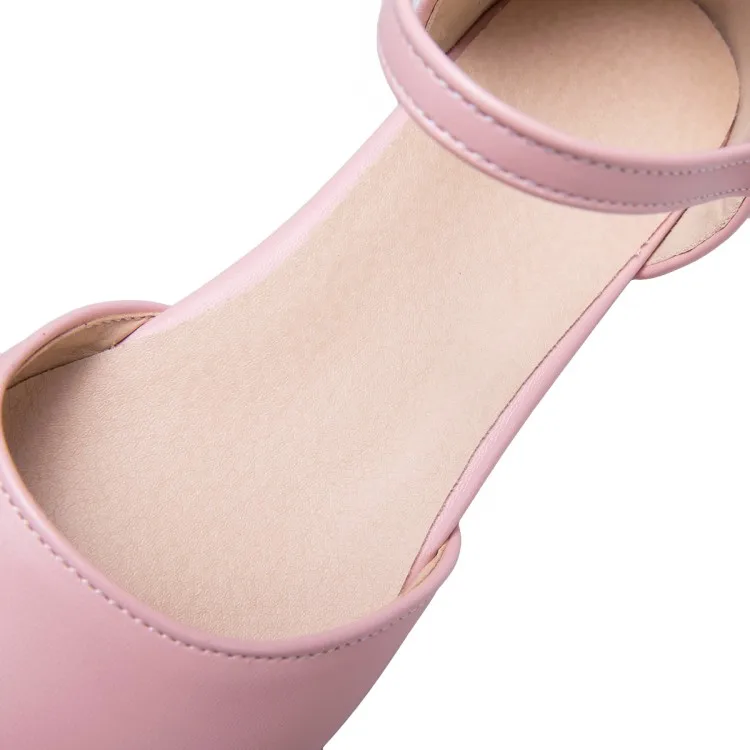 Большие размеры Летние сандалии на плоской подошве Женская обувь Милые женские