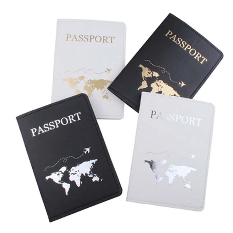 2 шт./набор Обложка для паспорта и багажа из ПУ кожи | Багаж сумки