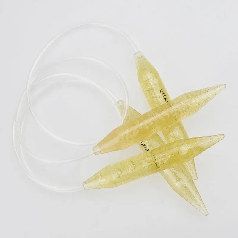 20 мм вязальные спицы большого размера прозрачные пластиковые круговые крючки