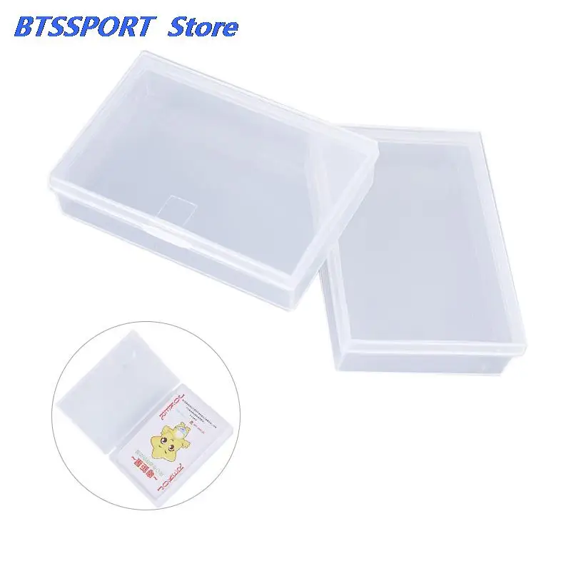 Прозрачные пластиковые коробки контейнер для игральных карт полипропиленовый