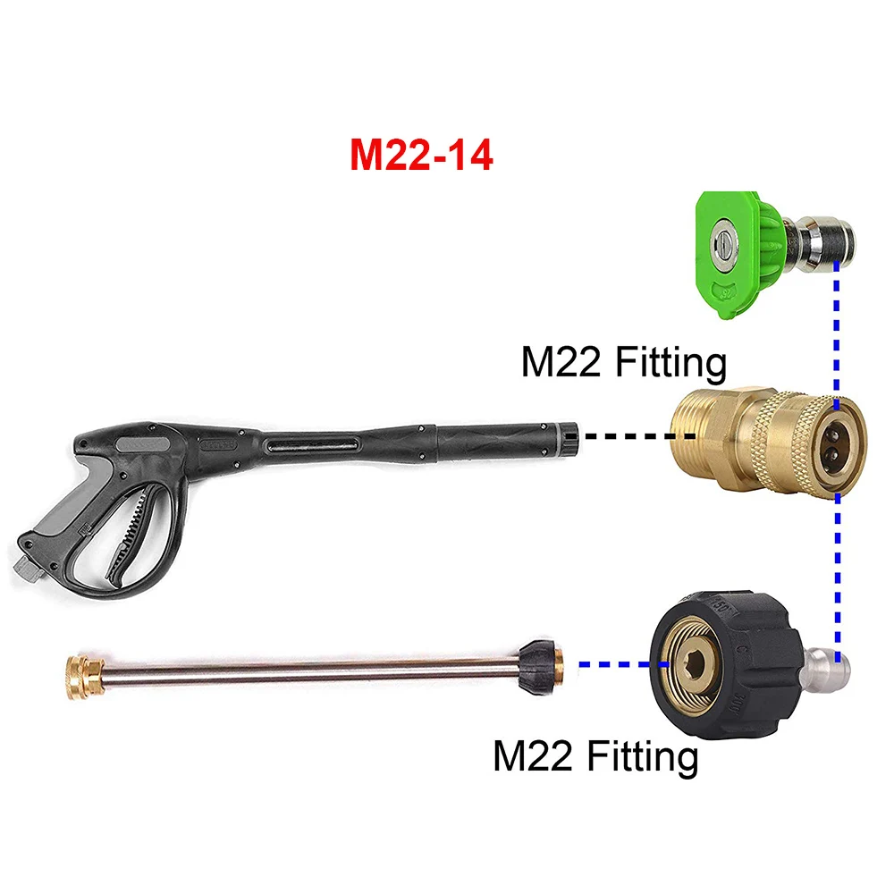 Адаптер для стиральной машины OPRQ набор быстрого подключения 1/4 дюйма 5000 PSI 15 мм