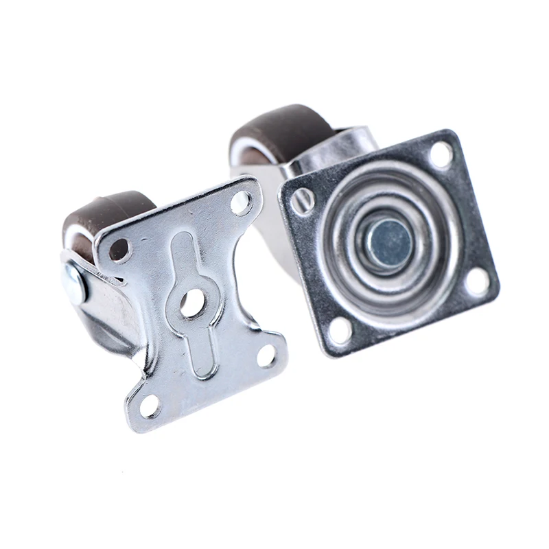 4 шт. Мебельные ролики колесики мягкий резиновый шарнирный ролик роликовые