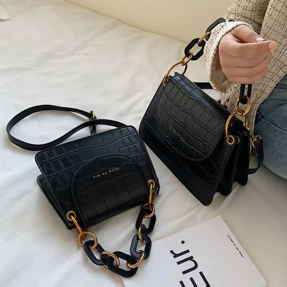 Винтажная модная женская квадратная сумка тоут новинка 2019 качественная