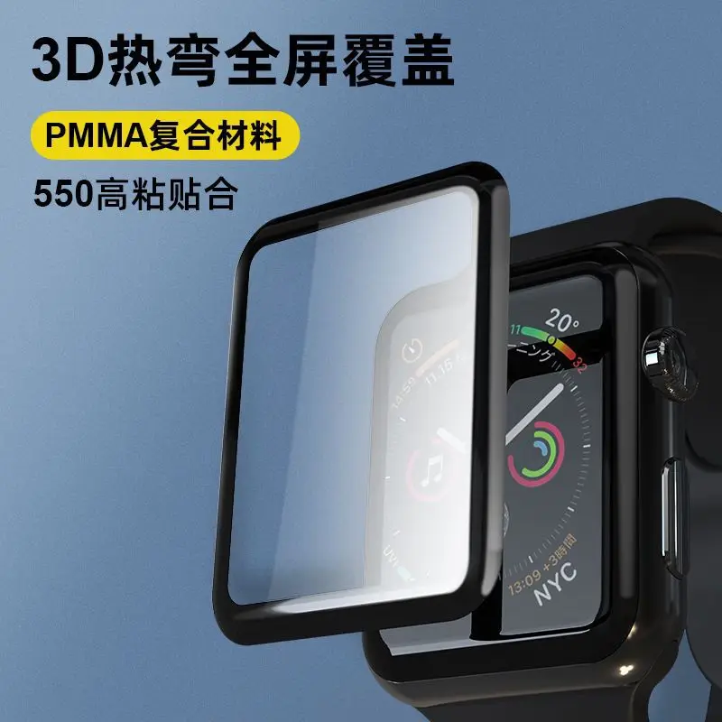 Защитная пленка для экрана Apple Watch 6 5 iWatch чехол 44 мм 40 42 38 композитный материал 3D