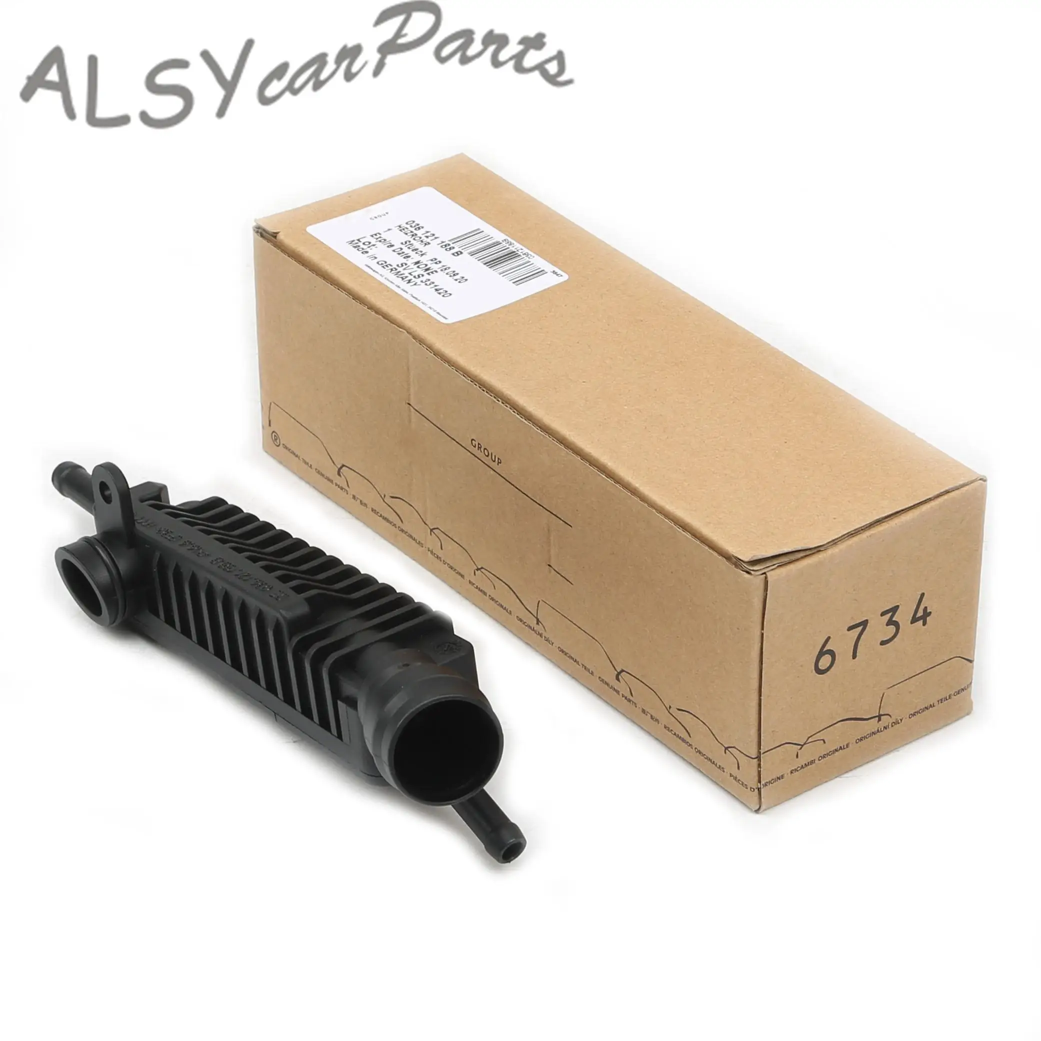 

Engine Intake Heating Pipe Tube Compensation Line 036 121 188 B For VW Golf Jetta Polo Caddy Skoda Fabia Octavia Rapid Seat Leon