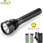 Профессиональный Мощный светодиодный фонарик XHP70.2 для дайвинга с белымжелтым свесветильник, 150 м, подводный водонепроницаемый фонарь для дайвинга, комплект для кемпинга