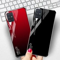 tempered glass case for samsung galaxy a71 cases cover luxury bumper samsung a52s a72 a32 a51 a12 m31 m30 a 52 coques