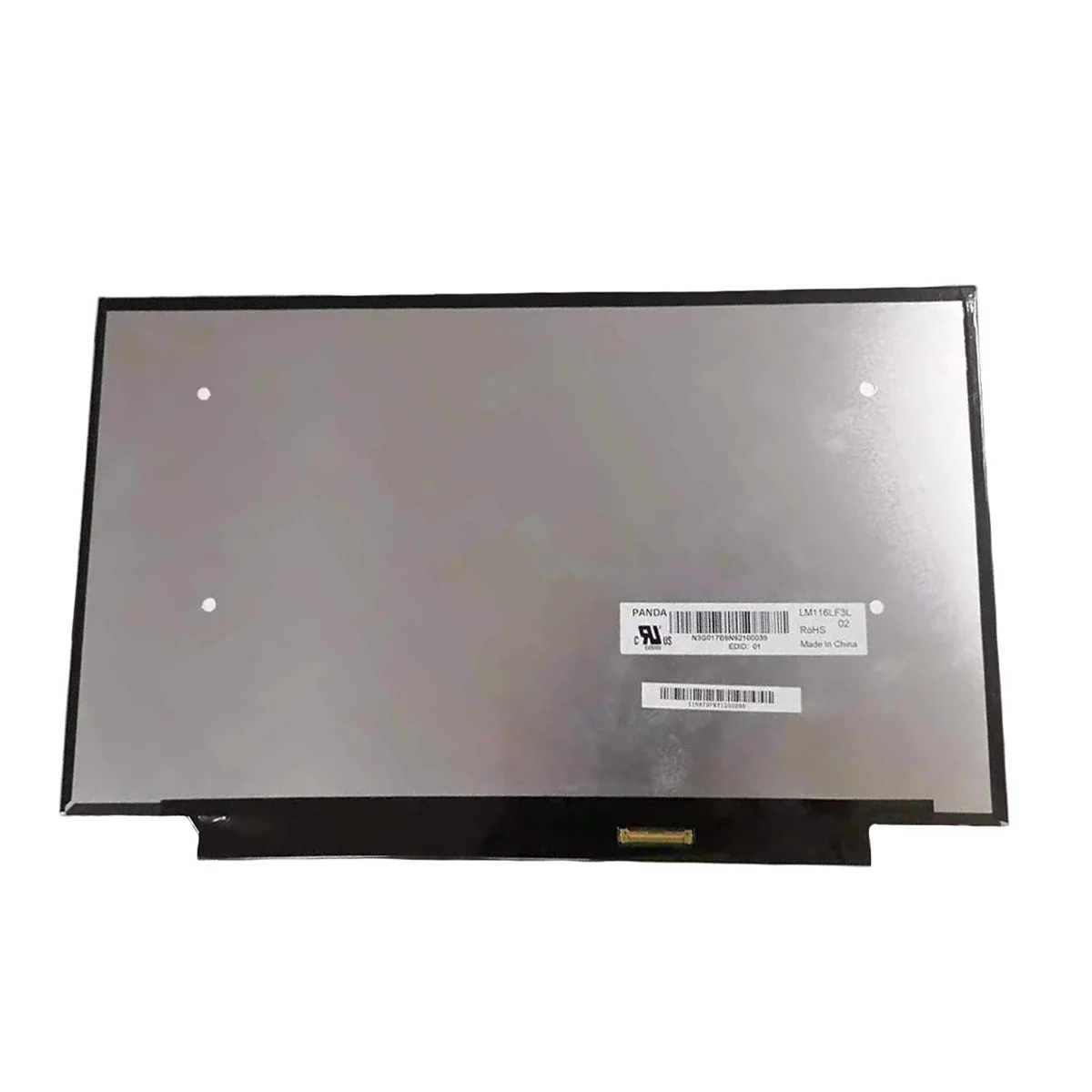 11.6" LCD Screen LM116LF3L02 Fit LM116LF3L01 EDP 30 Pins IPS 100% sRGB 1920*1080 Without Screw Hole Notebook Display Panel