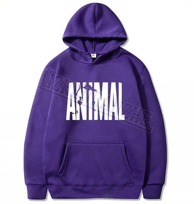 Модные брендовые мужские толстовки с изображением животных Мужские