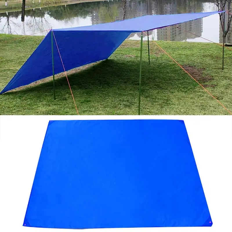 Tent Tarp Awning Sun Shade Rain Shelter Beach Camping Picnic Pad Moisture-proof Mat  XR-Hot